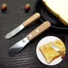 with Jagged Butter Knife Mini Size Butter Spatula Jam Spreader Sandwich Cream