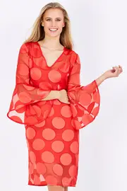 Brooke Spot Dress--VER-BRO-S17