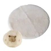 Naturally Sheepskins Bundle - Round Lambskin Play Mat + Sheepskin Soft Toy
