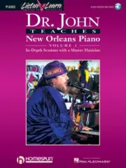 Dr. John Teaches New Orleans Piano Volume 1 - Piano Book and Audio 000699090
