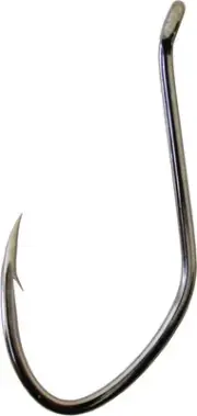 Gamakatsu 225412 Big River Bait Hook Size 2/0 Needle Point Wide