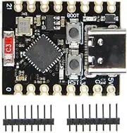 ESP32-C3 Supermini WiFi & Bluetooth IoT Development Board – Compact RISC-V Microcontroller for Arduino IDE & MicroPython (1-Pack – ESP32-C3 Mini Single Board)