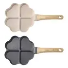 Egg Cooker Pan Egg Frying Pan Kitchen Cooking Tool 4 Holes Breakfast Maker
