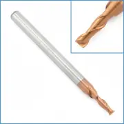 2.5mm HRC55 Carbide 2 Flute End Mill CNC Milling Cutter Router Bit Steel Tool