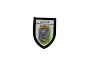 Patch printed embroidery travel souvenir shield city flag algiers algeria