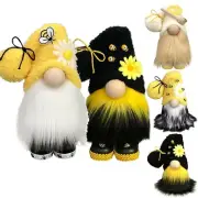 Bumble Bee Gnomes Plush Scandinavian Tomte Nisse Swedish Decorations Bee Elfs