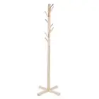Tree Style Wooden Clothes Coat Hat Rack Stand Standing Hanger Floor Stand Bed