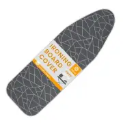 tsmart table top ironing board cover and pad with standard size 15x54 inch, grey
