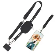 Phone Lanyard Crossbody Wrist Strap Clip And Go Strap For Phone With Wallet