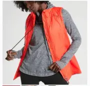 NWT ATHLETA Rock Ridge Vest, Torch Red SIZE S $138.0