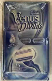 *NOS* 16 ct Gillette VENUS DIVINE Cartridge Refills For Venus Razor Handle