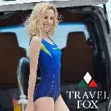 在飛比找遠傳friDay購物優惠-旅狐TRAVEL FOX大女連身三角泳衣c18704