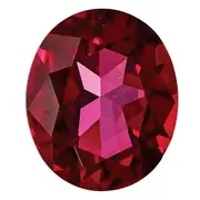 Gemstone Blazing Red Passion Topaz 11X9mm Oval