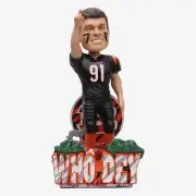 Trey Hendrickson Cincinnati Bengals Who Dey Bobblehead NFL Football