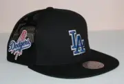 Mitchell & Ness LOS ANGELES DODGERS Snapback Mesh Back Hat Cap Liberty Fit *5G