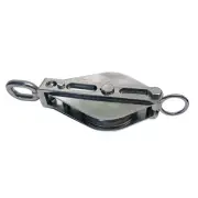 Swivel Eye Block 3" Sheave 3/16" Rope 1,450 Lbs WLL Stainless Steel T304