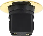 Alipis Car Start Button Engine Start Switch Ignition Start Switch Keyless Start Ignition Kit Push Start Button Momentary Push Button Switch One Button Replacement Plastic Golden