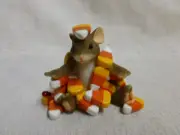 Charming Tails Candy Corn Caper 85/104 Fall Halloween Mouse