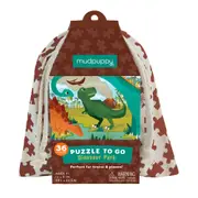 36pc Mudpuppy To Go Jigsaw Puzzle 31x23cm Dinosaur Park Kids/Child Game 3y+