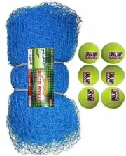 Cricket net 30x10 with 6 Tennis Cricket Ball US