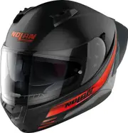Nolan N60-6 Sport Outset Helmet, black-red, Size L for Men Black Red
