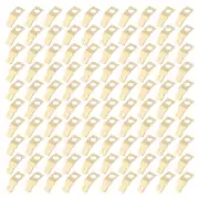 Pack of 100 Brass Quick Disconnect Connectors Solderless Disconnect Adapters set