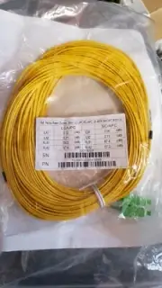 25m SC UPC to LC UPC Duplex Single Mode 9/125 Fiber Optic Optical Patch Cable