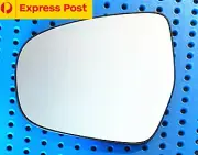 LEFT side mirror glass for SUZUKI VITARA LY (VIN TSM) 06/15- Heated Convex base