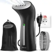 Steamer for Clothes for Europe 220V, Handheld Portable Travel Garment Steamer...