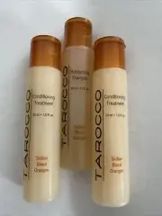 TAROCCO SICILIAN BLOOD ORANGES Travel Size, 1 Shampoo, 2 Conditioner