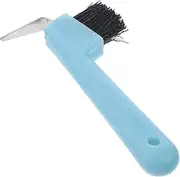 GANAZONO Grip Hoof with Brush Durable Horse Grooming Tool for Hoof Care Sturdy Handle and Stiff Bristles for Dirt Removal for All Weather Conditions