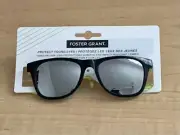 NEW Foster Grant Kids Sunglasses 100% UVA-UVB Protection 3+ Green Frame