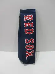 Boston Red Socks Wine Tote Blue Bottle Holder Top Handles Hook Loop New