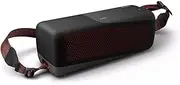 [Philips] Audio TAS7807B Wireless Bluetooth Speaker, Highly Portable & Waterproof IP67 Speaker with Built-in Microphone for Calls & Power Bank, 24 Hours Playback, Black, Large