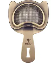 Fine Mesh Spring Strainer, Antique Gold