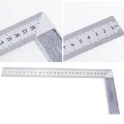 Square Ruler Heavy Gauge Right Angle Gauge Stainless Steel Aluminum Handle