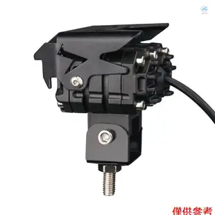 Crtw 2PCS 摩托車頭燈聚光燈 LED 駕駛霧燈 90W 雙色遠光燈/近光燈工作燈輔助燈防水 9-36V 適用於摩