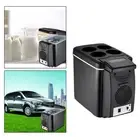 6L Mini Car Fridge Refrigerator Warmer 12V, Set to to 6 or