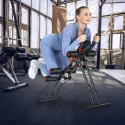 CostwayFoldable AB Workout Machine with 3 Adjustable Levels for Home Gym