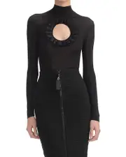 Self-Portrait x Christopher Kane Cutout Bodysuit
