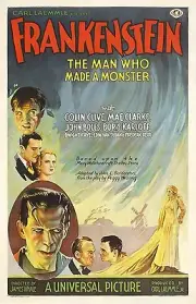 Frankenstein movie poster print (style a) : Boris Karloff : 11 x 17 inches