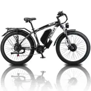 KETELES K800 Electric Bike 2000W Dual Motor 48V 23AH 26" Fat tire EMTB 50KM/H AU