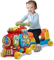 VTech Push & Ride Alphabet Train - Electronic Ride on Train - 181903 - Multicoloured
