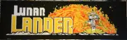 Lunar Lander Arcade Marquee 26"x8"