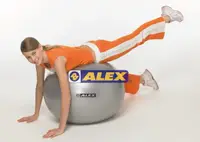 在飛比找運動市集優惠-ALEX B-3075韻律球 瑜珈球 運動球 伸展球 75C