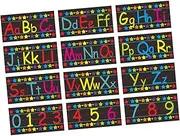 jojofuny 1 Set Decorative Alphabet Numbers Wall Decal for Classroom Removable DIY Poster for Nursery Playroom Educational Letters Numbers Decor