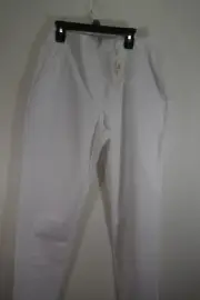 Vineyard Vines Womens White Cap Golf Slim Leg Twill Pants Size Medium