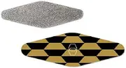 GOEI DIAMOND Diamond File Carry (Turtle Shell Gold) Portable: Rhombus