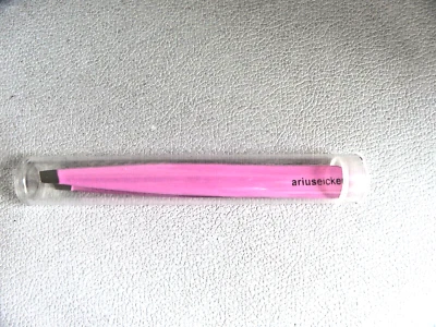 Eyebrows Tweezers Arius Eickert Pink High Quality Professional Slanted Tip
