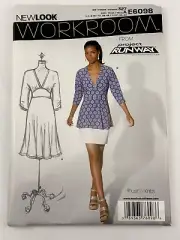 New look Patterns Workroom From Project Runway Misses Knit Dress E6098
